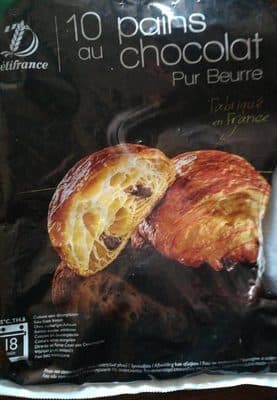 10 pains au chocolat pur beurre