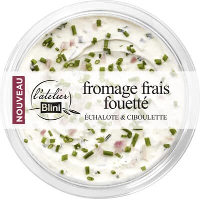 Fromage frais échalotte et ciboulette