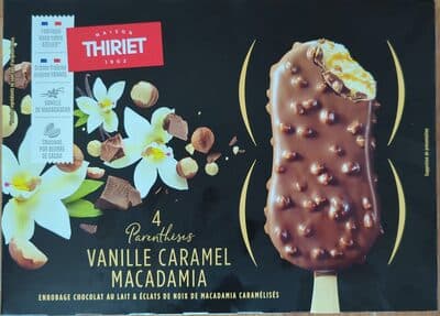 4 Parenthèses - Glace vanille caramel macadamia