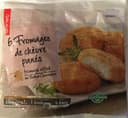 6 fromages de chèvre  panés