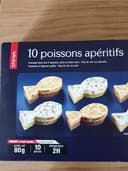 10 poissons apéritif