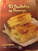 10 feuilletés au fromage