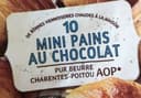 10 mini pains au chocolat