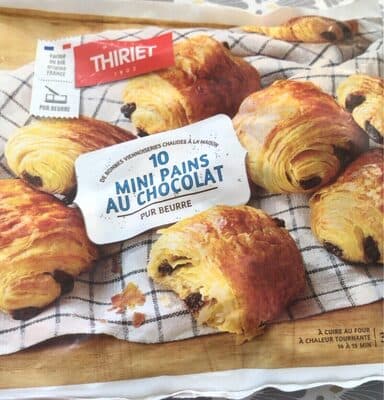 10 Mini Pains Au Chocolat pur beurre