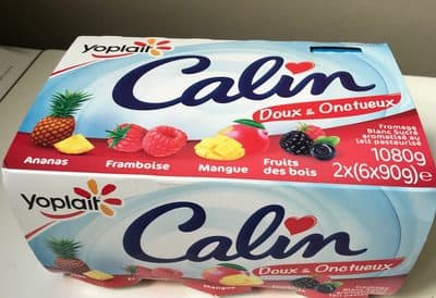 Calin - Fromage blanc sucré aromatisé