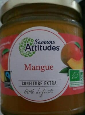 Confiture Extra Mangue 60% Bio