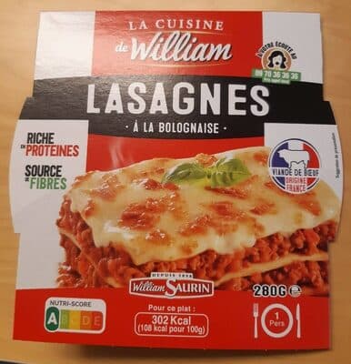 Lasagnes à la bolognaise