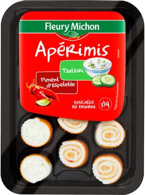 14 APERIMIS TZATZIKI ET PIMENT D'ESPELETTE