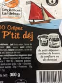 10 Crêpes P'tit déj