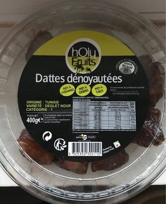 Dattes denoyautés