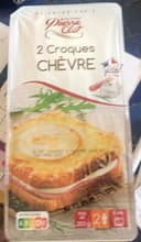 2 croques chèvre