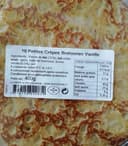 10 petites Crêpes Bretonnes Vanille