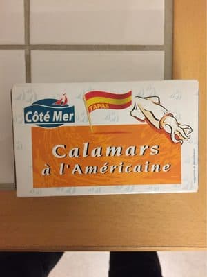 1 / 6 Calamars 112G Sauce Americaine Kileoa