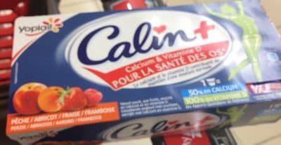 Calin+ Fruits Pêche, Abricot, Fraise, Framboise)