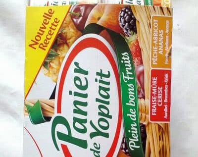 Paniers de Yoplait Plein de bons fruits