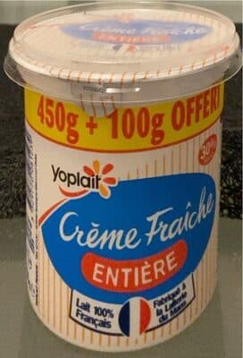 Crème fraîche entière