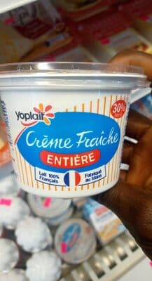Crème fraîche entière 30%MG
