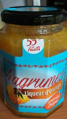 4 agrumes liqueur orange