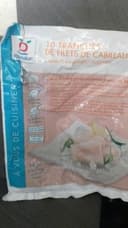 10 tranches de filets de cabillaud