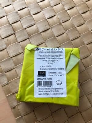 200G Carre Pate Douce R. bio 55%