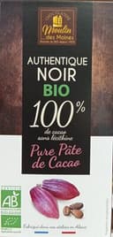 Authentique noir bio 100%