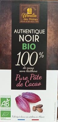 Authentique noir bio 100%