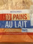 10 Pains au lait aux œufs frais