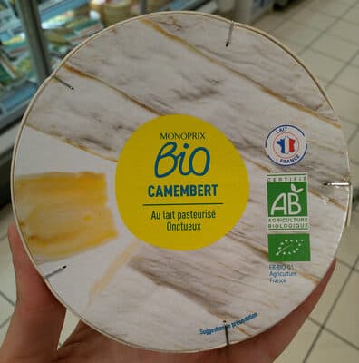 Bio Camembert au lait pasteurisé onctueux
