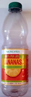 100 % Pur Jus Ananas
