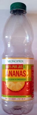 100 % Pur Jus Ananas