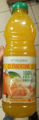 100 % Pur Jus Clémentine