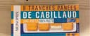 8 tranches panees de cabillaud