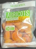 Abricots dénoyautés moelleux