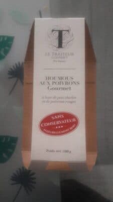 Houmous aux poivrons gourmet