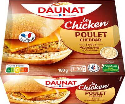 BURGER Le Chicken Daunat 180g