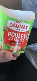 Be wrappy poulet rôti façon fajitas
