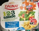 1-2-3 Salade Saumon fumé Fromage sauce bulgare