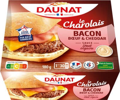 BURGER Le Bacon Boeuf cheddar