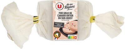 Foie gras de canard entier Sud-Ouest torchon - 240g