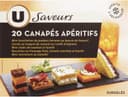 Assortiment de canapés x20 - 175g