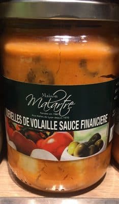Quenelles de Volaille Sauce Financière