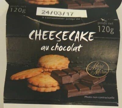 Cheesecake au chocolat