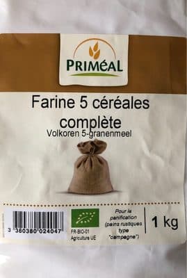 Farine 5 Céréales Complète Bio