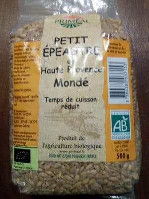 Petit épeautre de haute provence mondé