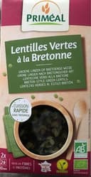 Lentilles vertes à la bretonne
