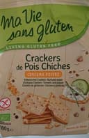 Crackers de pois chiches "curcuma poivre"