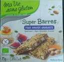 Super Barres - figue amande amarante