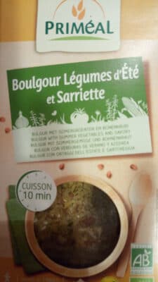 Boulgour légumes  d'été et sarriette