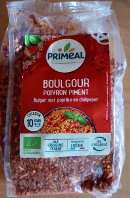 Boulgour poivron piment
