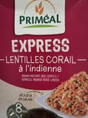 Express-Lentilles corail à l'indienne